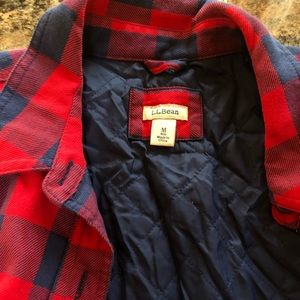 L.L Bean insulted flannel shirt